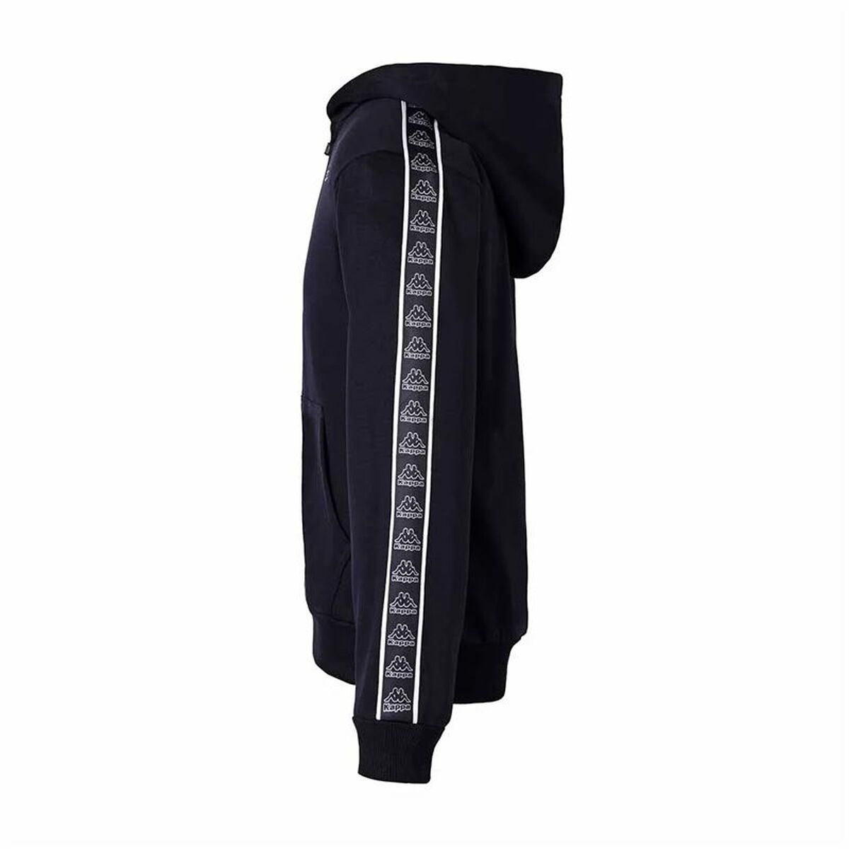 Sudadera con Capucha Niño Kappa 8031F0036 Negro